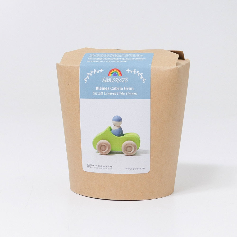 Grimm's Convertible Green Car - Small