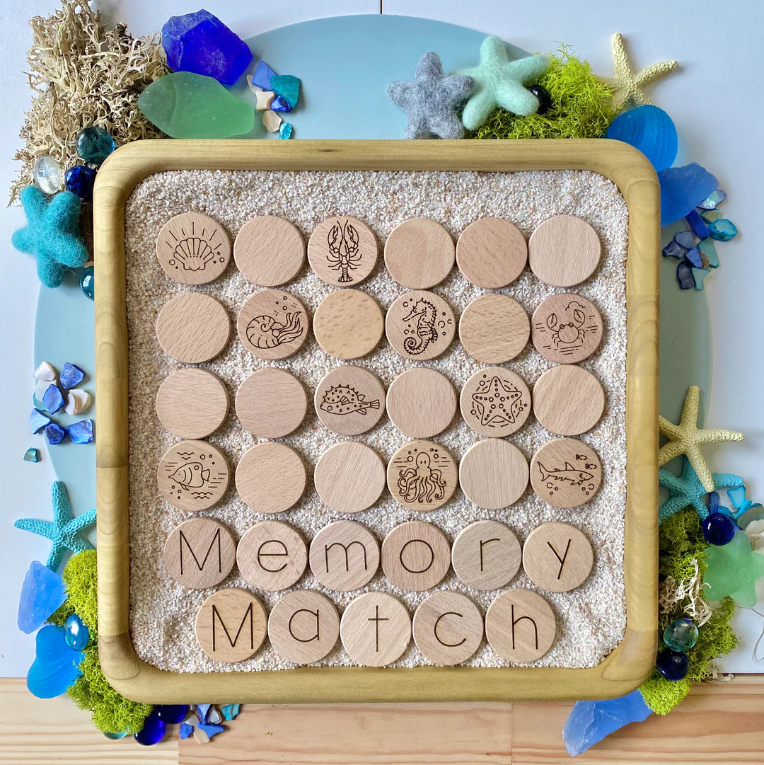 Ocean Memory Matching Game