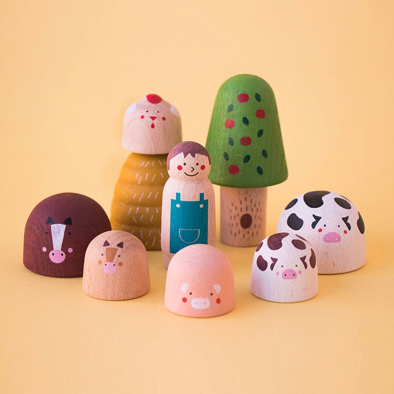 Londji My Wooden World - Farm