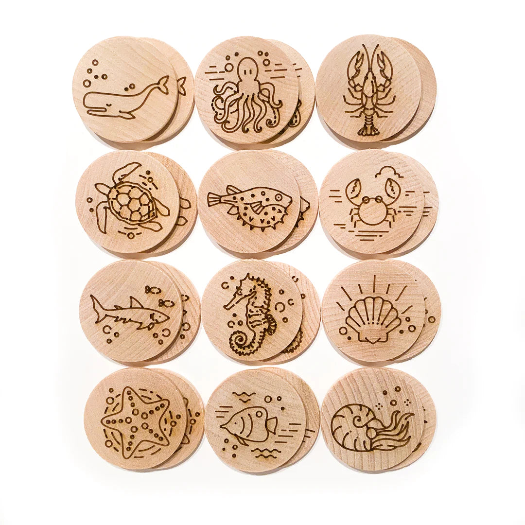 Ocean Memory Matching Game
