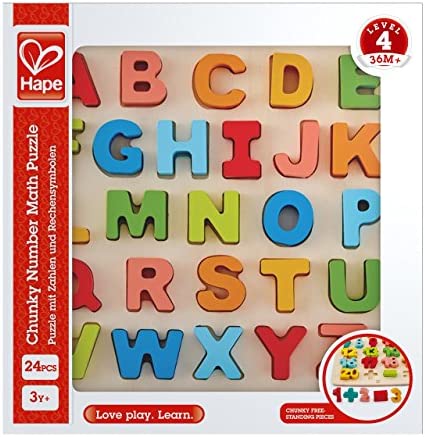 Hape Chunky Alphabet Puzzle