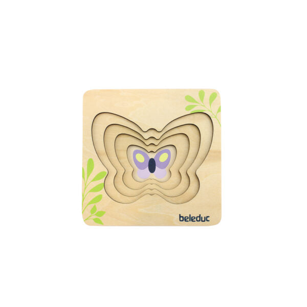 Beleduc Butterfly Layer Puzzle