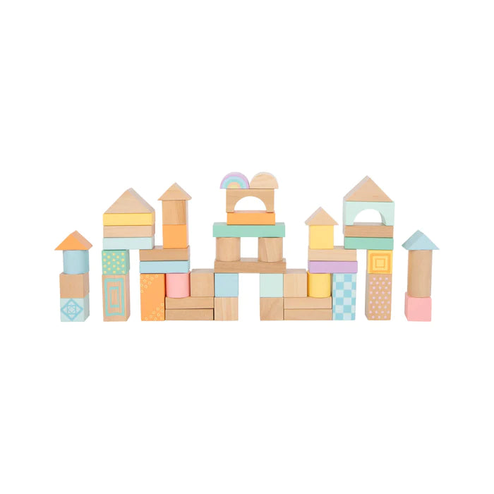 Pastel Wooden Blocks
