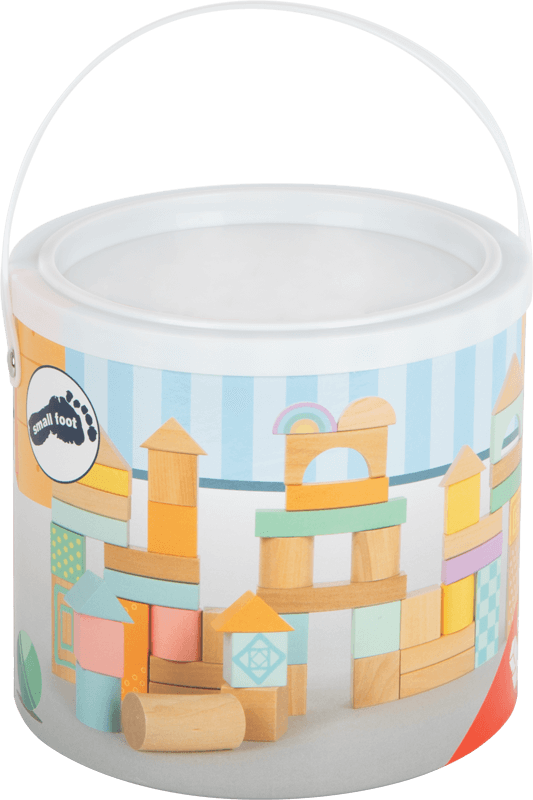 Pastel Wooden Blocks