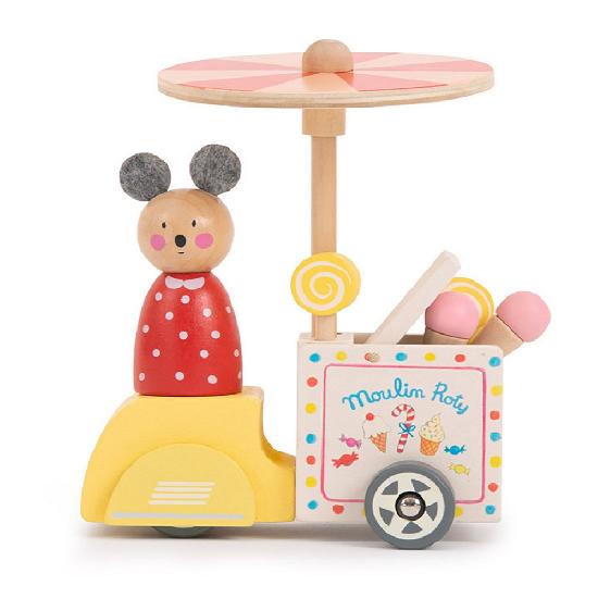 Moulin Roty Ice Cream Delivery Tricycle