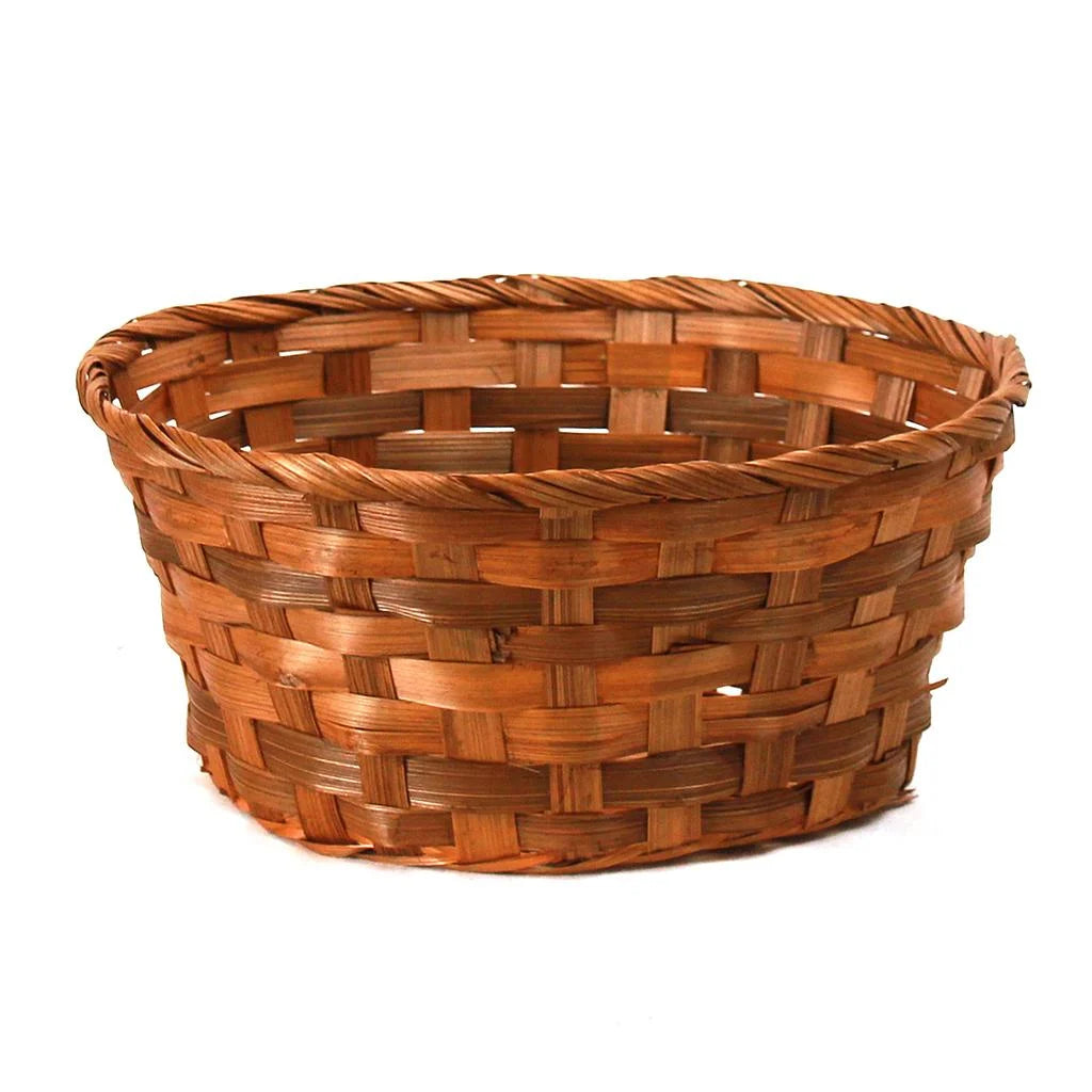 Round Brown Basket