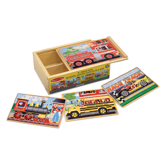 Puzzle in a Box - Vehicles