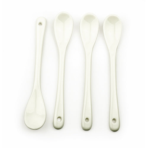 Porcelain Spoons - Set of 4